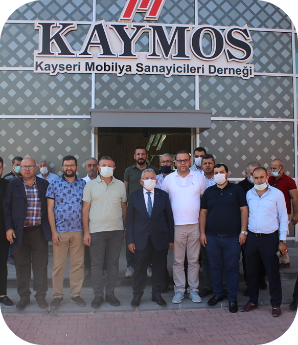 Kayseri OSB’den Kaymos’a Hayırlı Olsun Ziyareti