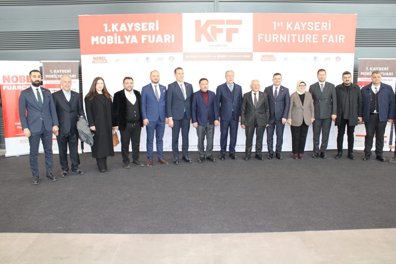 Kayseri Protokolü Kayseri Furniture Fair (KFF) Katılımcılarını Yalnız Bırakmadı.