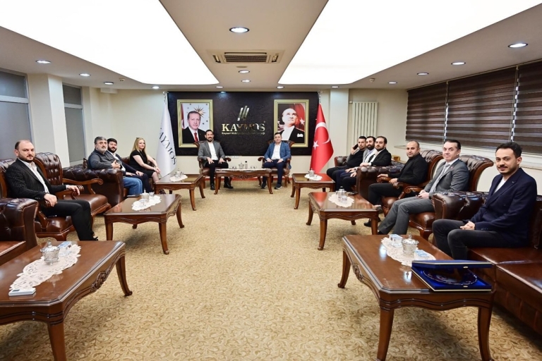 Kayseri OSB’den Kaymos’a Hayırlı Olsun Ziyareti